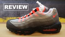 NIKE AIR MAX 95 SOLAR RED 2018 RETRO SHOE REVIEW + HISTORY