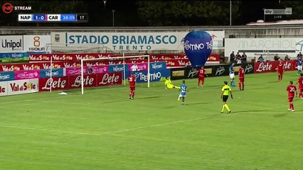 Roberto Inglese Goal HD - Napoli 2 - 0 Carpi - 22.07.2018 (Full Replay)