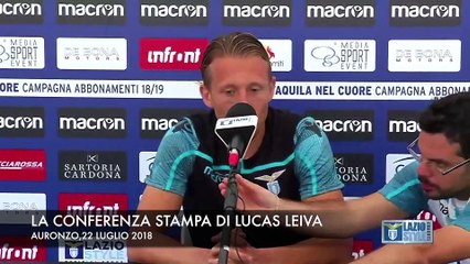 Auronzo, la conferenza di Lucas Leiva