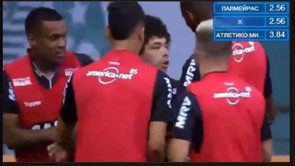 Luan Goal HD - Palmeiras 1-1 Atletico-MG 22.07.2018