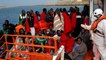 Hundreds of migrants rescued off Spain