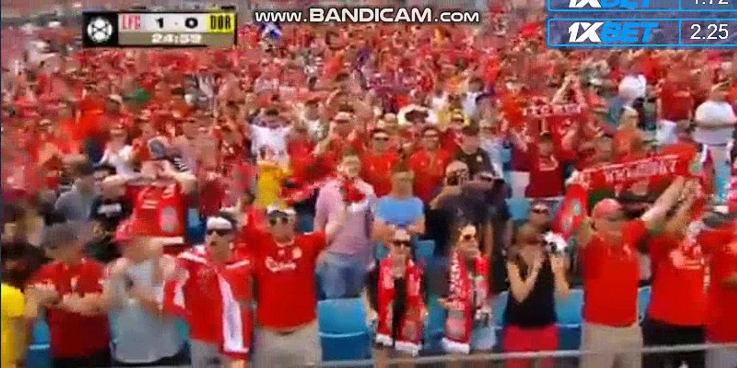 Virgil Van Dijk Goal HD  - Liverpool 1-0 Borussia Dortmund - 22.07.2018 (Full Replay)