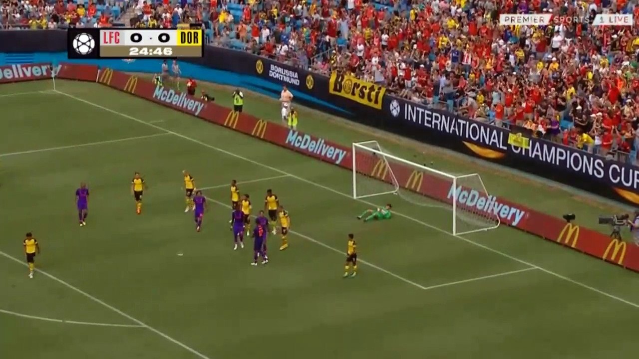 Virgil Van Dijk Goal HD - Liverpool 1 - 0 Borussia Dortmund - 22.07.2018 (Full Replay)