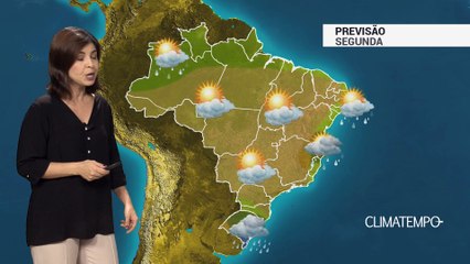 Previsão Brasil – Outra frente fria muda o tempo no Sul