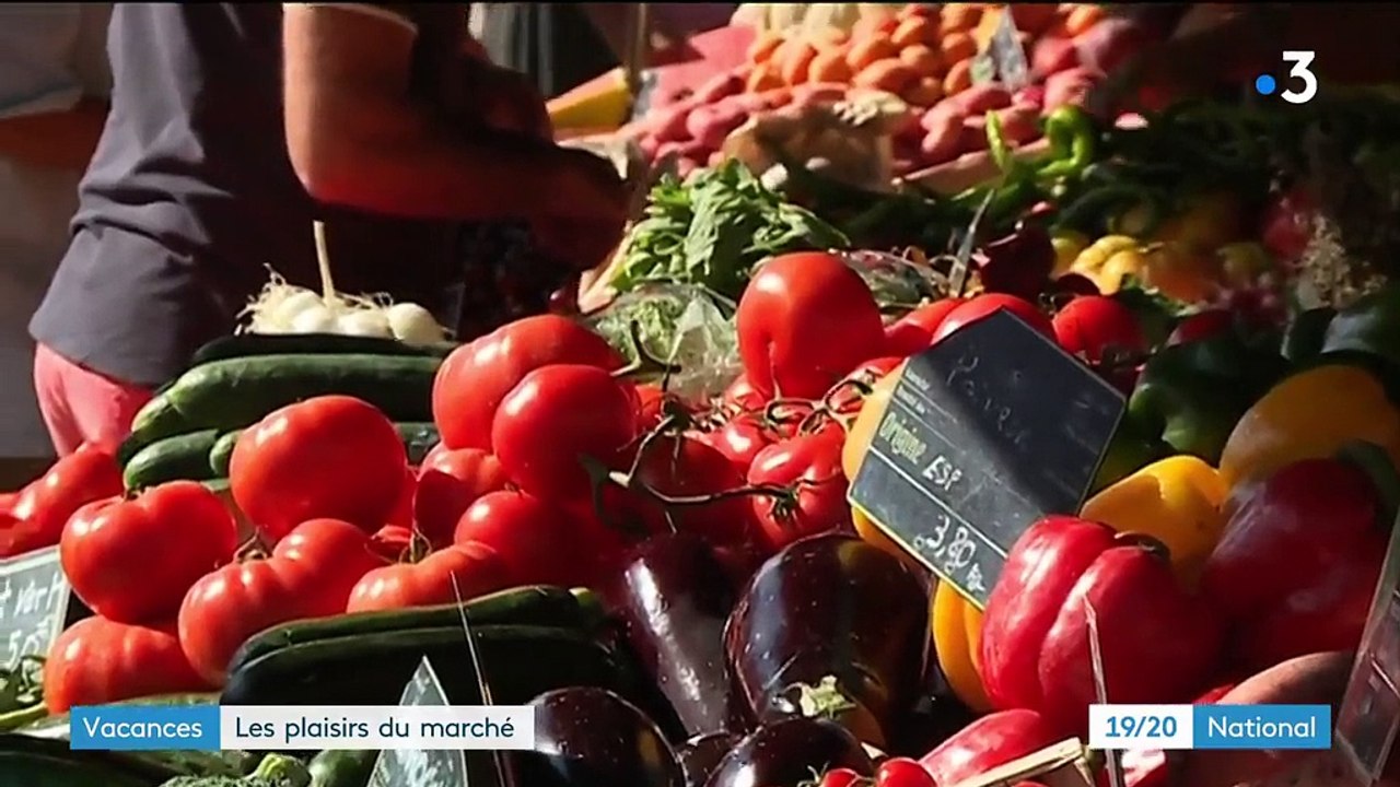 Vacances : le plaisir des marchés