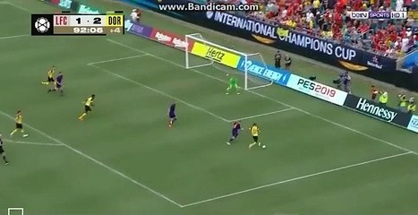 Jacob-Bruun Larsen Goal HD - Liverpool 1-3 Dortmund 22.07.2018