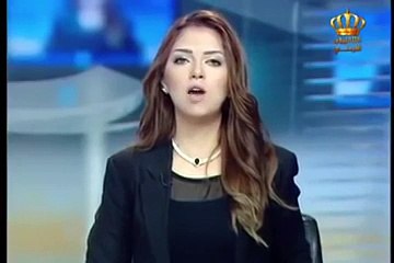 هذه المذيعة الاردنية وصل عدد مشاهدة الناس لها باقل من ساعتين الى اكثر من مليونين مشاهد بسبب ماقالته في ختام نشرتها الاخبارية