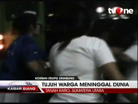 Korban Tewas Erupsi Gunung Sinabung Bertambah Jadi 7 Orang