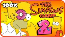 The Simpsons Game Walkthrough Part 2 - 100% (X360, PS3, PS2, Wii, PSP) Bartman Begins
