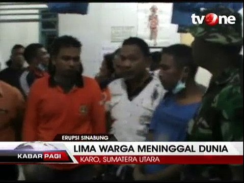 Erupsi Gunung Sinabung Kembali Memakan Korban