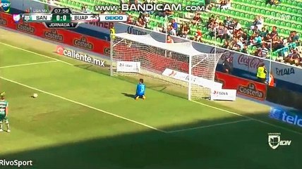 Bryan Rabello Goal - Santos Laguna vs Lobos B.U.A.P. 0-1