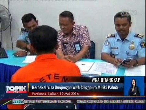 Langgar Aturan Imigrasi, WNA Singapura Ditangkap