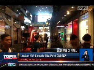 Polisi Olah TKP Ledakan di Mall Gandaria City
