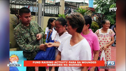 ON THE SPOT: Fund raising activity para sa wounder warriors ng Marines