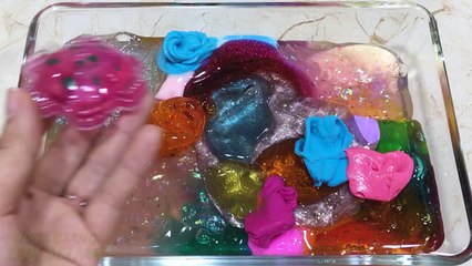MIXING CORN STARCH INTO STORE BOUGHT SLIME!! SLIMESMOOTHIE! SATISFYING SLIME VIDEO PART 62 !