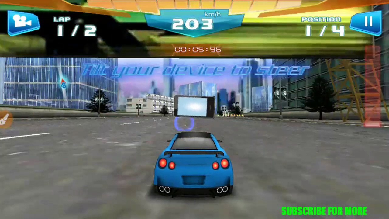 fast racing gameplay