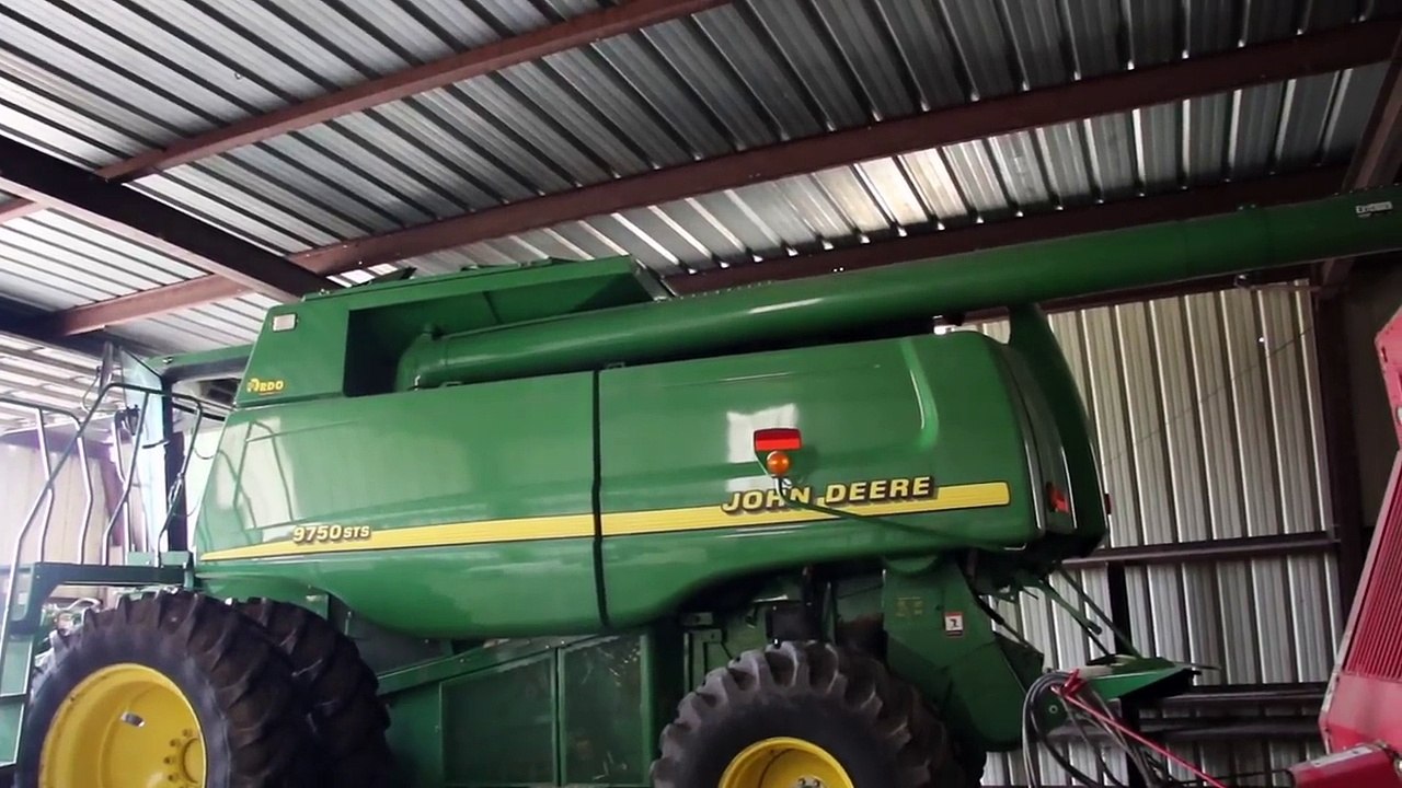 Old Start Cold Start John Deere 9750 STS 2001