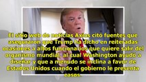 Donald Trump niega intención de salir de la OMC