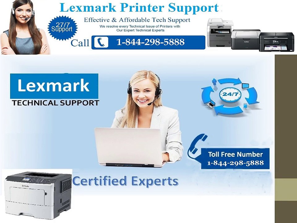 Solve All Issues by Lexmark Printer Customer Support Call 1-844-298-5888