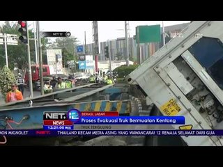 Download Video: Truk Bermuatan Kentang Terguling-NET12