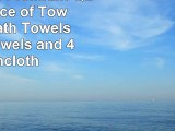 PAMCOTTON Premium Quality 8 piece of Towel Set 2 Bath Towels 2 Hand Towels and 4