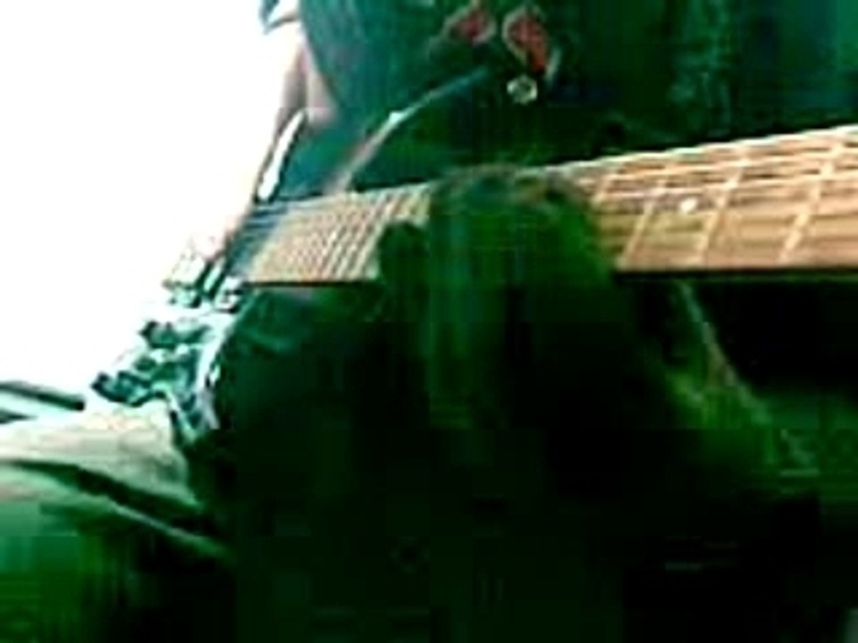 korizoo david thunderstruck avec des gants (ac/dc)