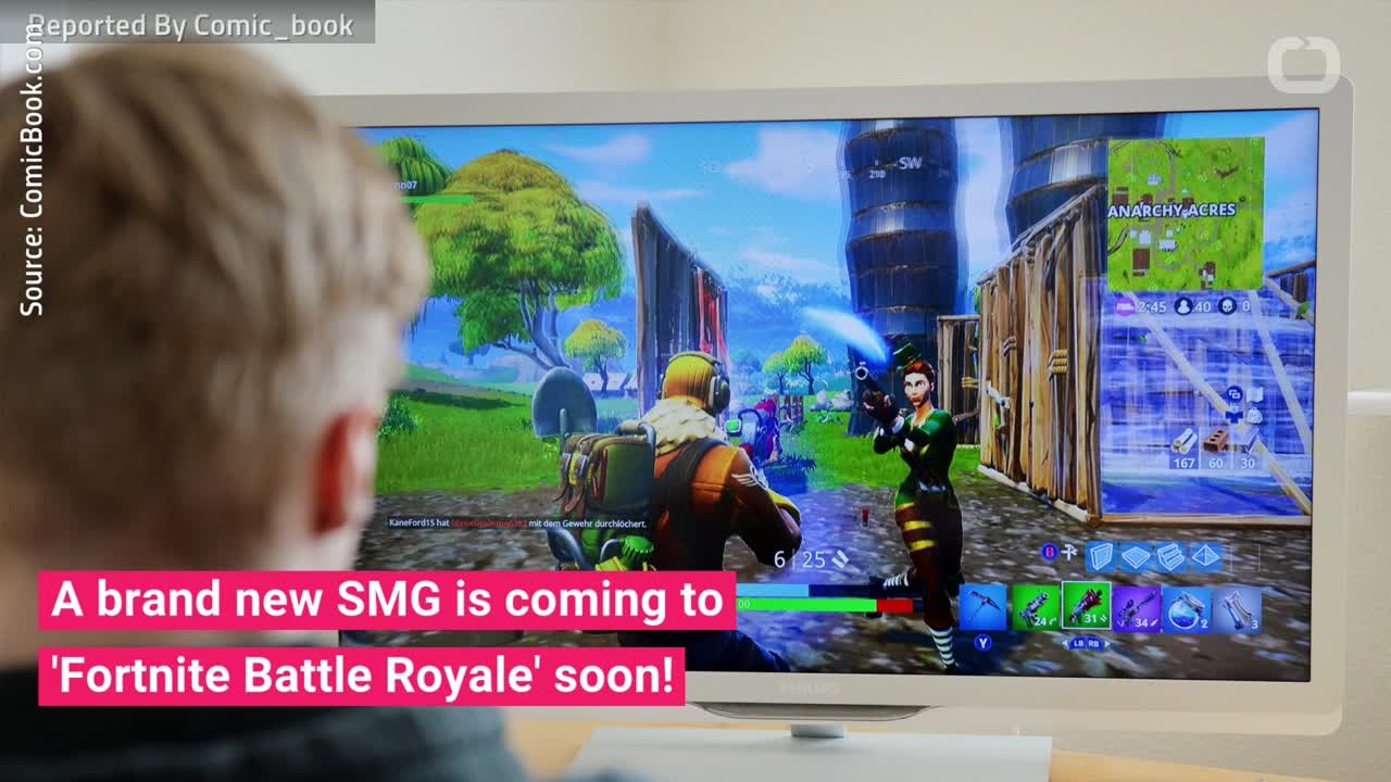 'Fortnite' Adding New SMG To Its Weaponry