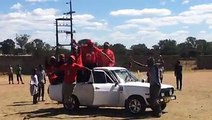 MDC Alliance supporters at White City Stadium in Bulawayo ...