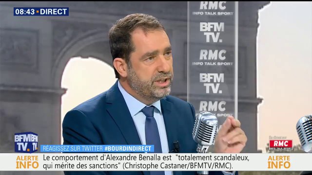 Alexandre Benalla est venu une dizaine de fois à l'Assemblée nationale, assure Christophe Castaner