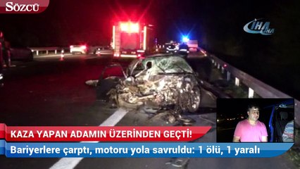 Düzce'de korkunç kaza!