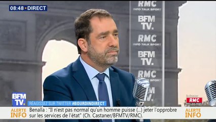 Benalla dans le bus des Bleus: "J'ai entendu dire qu'il était en charge de la logistique des bagages", avance Castaner