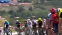 Fransa bisiklet turunda Gianni Moscon, rakibine yumruk atınca diskalifiye oldu