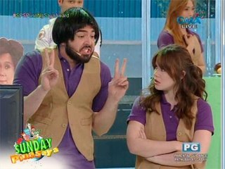 Sunday PinaSaya: May bagyo man, may work pa rin!