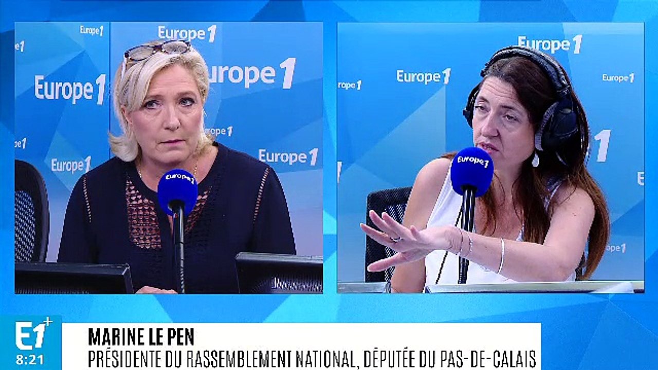 Marine Le Pen sur l'affaire Benalla : "C'est l'Elysée qui doit apporter une explication, plus que le ministre de l'Intérieur"