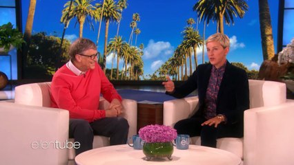 Bill Gates Chats with Ellen for the First Time-f5NJQiY9AuY