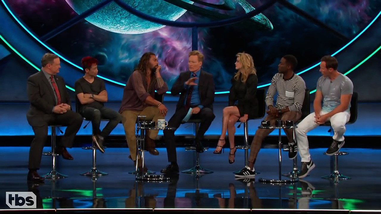 Conan Drinks A Pint With Jason Momoa & The Cast Of Aquaman  - CONAN on TBS