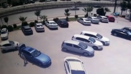 Bursa'da kapkaçcılar adamı metrelerce yerde böyle sürükledi