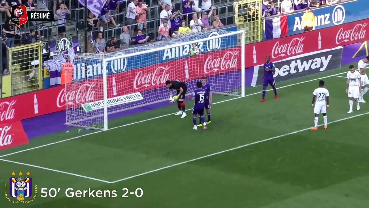 Amical : RSC Anderlecht - Stade Rennais F.C.