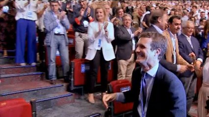 Casado proclama unidad y regeneración como líneas clave del nuevo PP