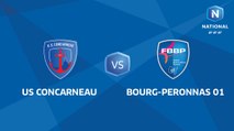 J34 : US Concarneau - FBBP01 I National FFF 2018-2019