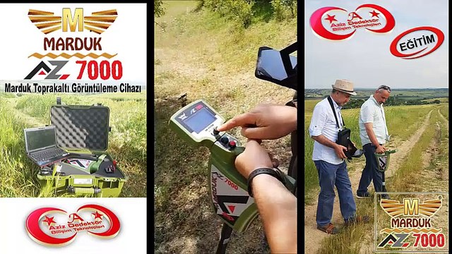 En iyi yeraltı radarı, Marduk AZ 7000, videosu, fiyatları, özellikleri,arazi testi,Aziz dedektör