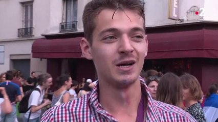 France 2, France en Bleus,  Léonard Trierweiler "je t'aime maman, désolé de ne pas t'avoir répondu"