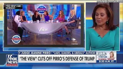 Judge Jeanine on her explosive exchange on 'The View'