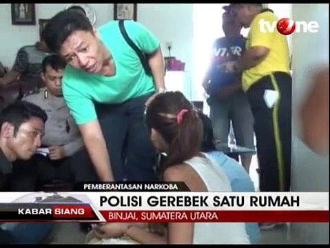 Polisi Gerebek Rumah Tempat Pesta Sabu dan Seks