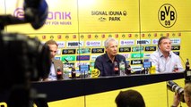  Lucien Favre wurde heute offiziell vorgestellt. Direkt danach ging es für unseren neuen Trainer zum schwarzgelben Einzelinterview. Nobby Dickel hat sich inten