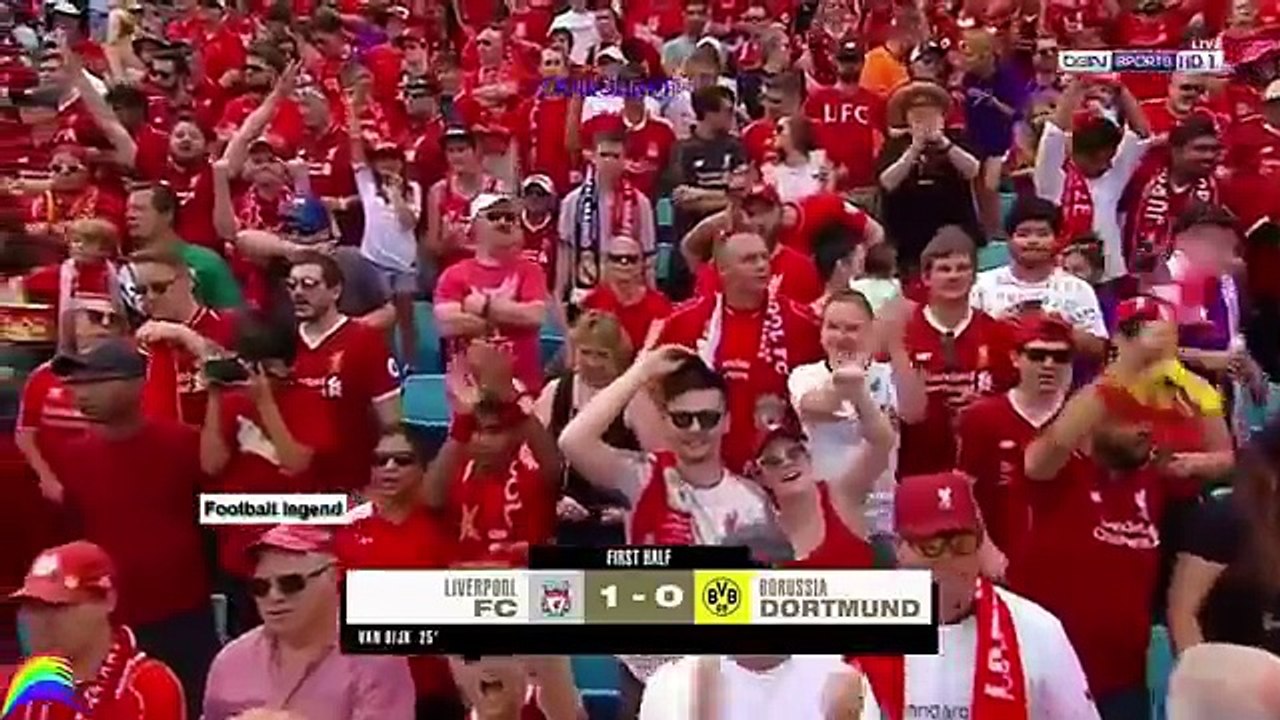 ملخص ليفربول و بروسيا دورتموند 1-3 مباراة قمة الجنووون 23-7-2018 الكأس الدولية