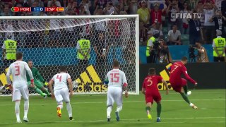 Porugal vs France 2018 Ronaldo genious playing
