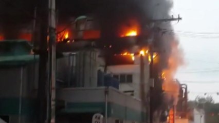 양주 섬유공장에서 불...2시간 만에 진화 / YTN