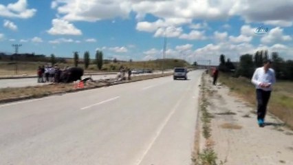 Otomobil takla attı: 2 yaralı