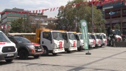 Gaziosmanpaşa'ya 11 Yeni Hizmet Aracı